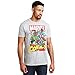 Marvel Chiama Fuori T-Shirt, Grigio (Sport Grey Spo), XL Uomo