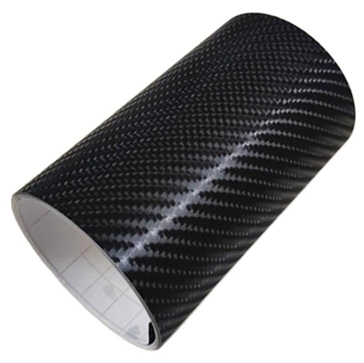 Autofolie 4D Carbon Fiber Vinyl Film Auto Styling Wrapping Blatt Rolle Autos DIY Haube Dach Aufkleber Zubehör(4D,50cm x 300cm)