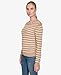 Nautica Jeans Women's Sweater, Camel/White Swan, M