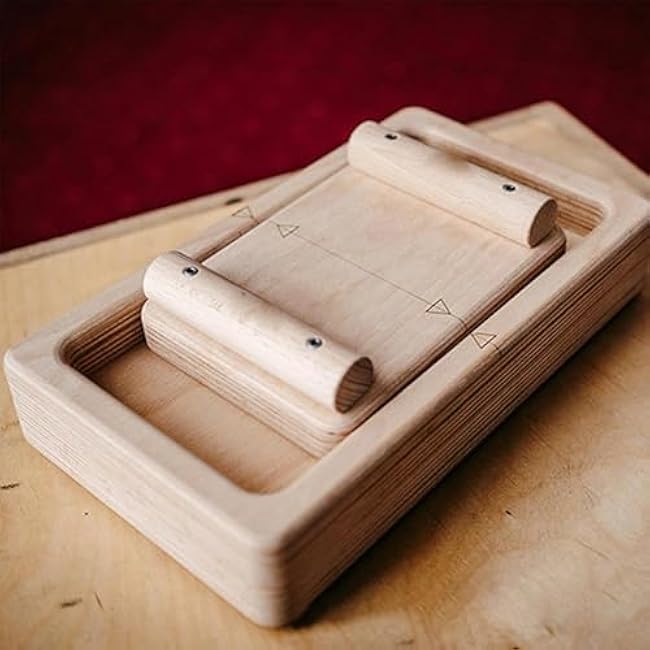 Finger Strength Trainer Wood Grip Strengthener Pinch Block Climbing Power Finger Exercise Equipment Easy to Use