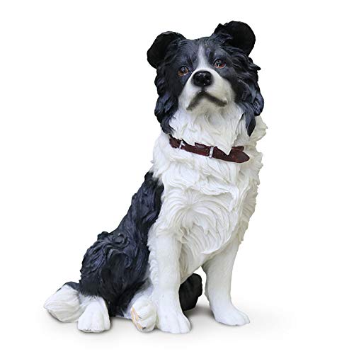 Amazon | JJM ボーダー・コリー 可愛い 犬 フィギュア 動物