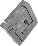 MAGIKON Traditional Brain Teaser, Classical Puzzle Magic Toy (Square Lock)