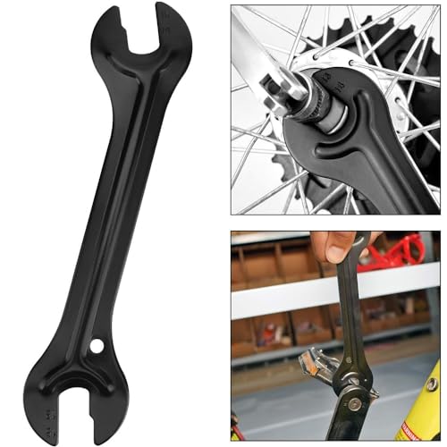 Fixinus 2 Pieces Bicycle hub Wrench, 13/14/15/16 mm Cone Wrench, Bicycle hub Wrench, Cone Carbon Steel Wrench for Bicycle hub Repair - Image 3