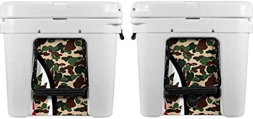 Skinit Decal Skin Compatible with YETI Tundra 75 Hard Cooler - Originally Designed Shark Teeth Street Camo Design
