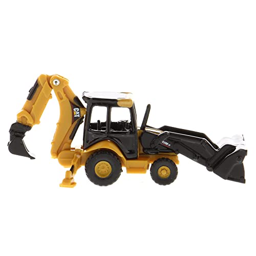 Cat Micro 420E Retroexcavadora Diecast Masters miniatura 2