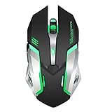 7 kühler Atem LED-Licht-Diese Computer-Gaming-Maus abwechselnd 7 weiche LED-Farben ändern, und die leuchtende farbige LED zufällig ändert seine Farbe, eine wunderbare Atmosphäre und lassen Sie im Spiel frönen. Dies ist in der Tat eine sehr coole Gaming-Maus (nicht auf eine bestimmte Farbe oder ausgeschaltet werden).