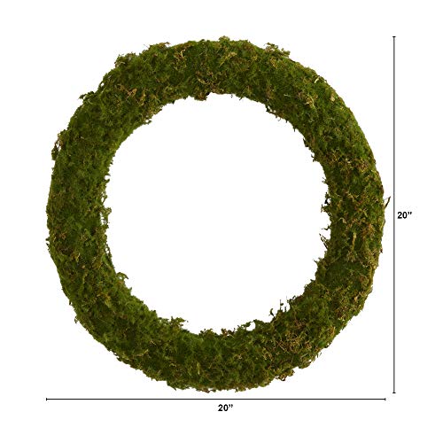 20In. Moss Artificial Wreath #TOP1