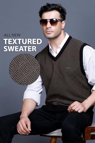 Image of GODFREY Half Sweater for Man Winter Pullover - Sleeveless Men Sweaters