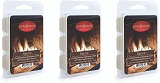 CANDLE WARMERS ETC 3-Pack 2.5 oz Wax Melt Tart Brick, Fireside