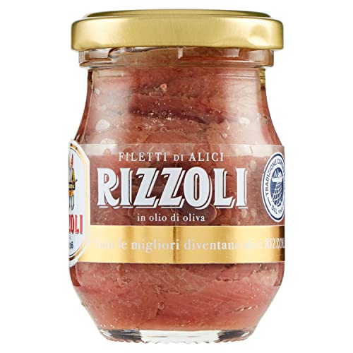Rizzoli Filetti Alici In Olio D'oliva, 90g