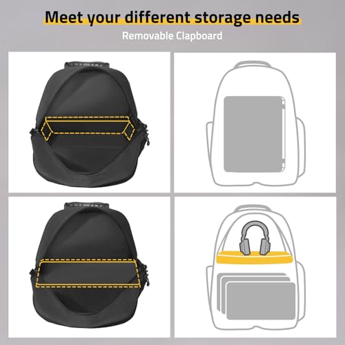 CVLIFE Pistol Backpack with 3 Cases