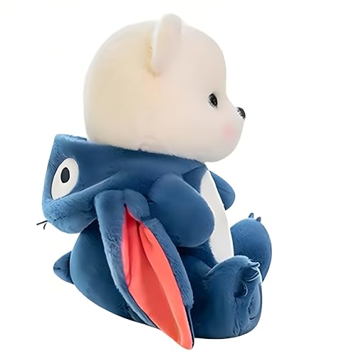 Image of Blue Premium Soft Quality Lovable Huggable Soft Toy, Plush Teddy Bear, Elegant Soft Plush Toy for Babies, Great Birthday Gift for Girls&Boys for Valentine Special 30 CM