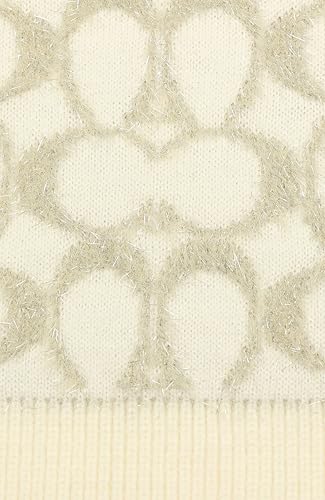 Coach Women's Signature C Metallic Muffler4