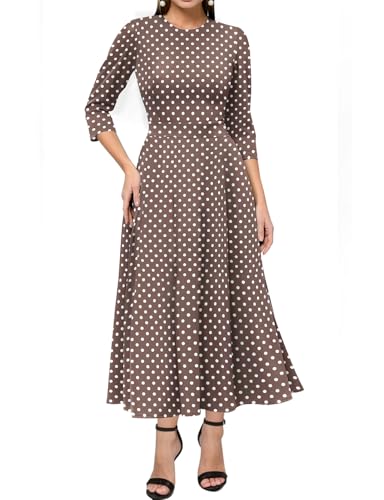 Image of Simple Flavor Women's Vintage Dress Sleeveless O-Neck Party Cocktail Dress