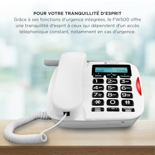 MOTOROLA FW500 Fixe + 4G + batterie émerge - vue 4