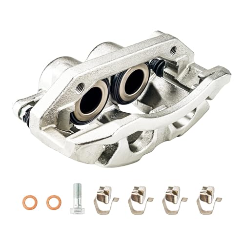 Image of KAX Disc Brake Caliper Assembly for Dakota /Ram 1500 2009-2010, 1500 2011-2018, 1500 Classic 2019-2022, Dakota 2011(Front Left Side), Aspen /Durango 2007-2009(Front Right Side)
