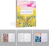 AUTUUCKEE A Beautiful Year in the Bible: A Yearlong Bible Study for Women, The 52-Week Bible Study for Women, Bible Study Supplies Bible Journal for Women, Spiral Bible Christian Gifts(Pink) - Image 7