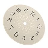 ELEOUTI Quadrante Fai da Te in Ferro Vintage per Orologio da Parete, Accessorio di Ricambio Medio Design Elegante e Bordi Lisci, per Decorazioni Casa e Sostituzione Quadrante Orologio