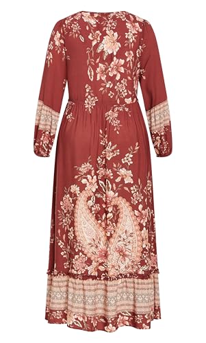 Image of City Chic Women's Plus Size Maxi Faith Dress