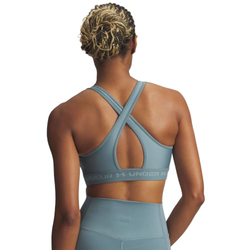 Image of Under Armour Women's Crossback Mid Impact Sports Bra