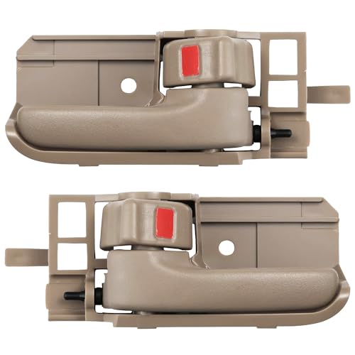 Lcyolada Interior Door Handle Set Compatible with 2003-2008 Toyota Corolla,