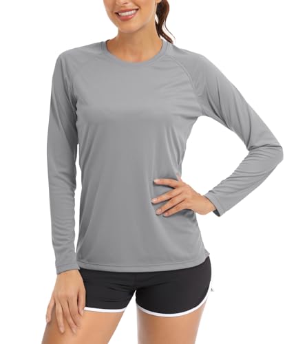 HODOSPORTS Damen UV-Shirt – Langarm Cardigan Mit UPF 50+ Für Schwimmen & Strand