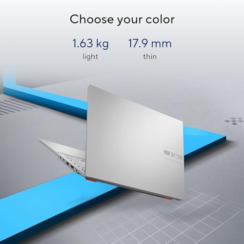 Image of ASUS Vivobook Go 15 (2026),AMD Ryzen 5 40, AMD Radeon iGPU, 16GB RAM, 512GB SSD, FHD, 15.6 inch(39.6 cm),Windows 11,M365 Basic(1 Year)* Office 2024,Cool Silver,1.63 Kg,E1504FA,Thin & Light Laptop