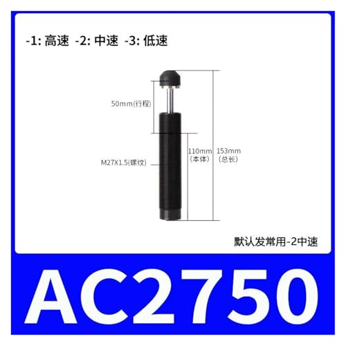 Amortisseur de précision AC3650 régulateur hydraulique premium
