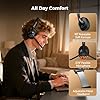 TECKNET Bluetooth Headset Wireless Headset with Microphone Active Noise Canceling,Bluetooth 6.0/USB-A On-Ear Headphones,50H Playtime & Mute,Wireless Headphones with Mic for Trucker Cellphone Office #4