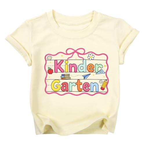 Image of Kindergarten Shirts for Girls Watch Out Kindergarten Here I Come Shirt Kids Back to School T Shirt Children School
