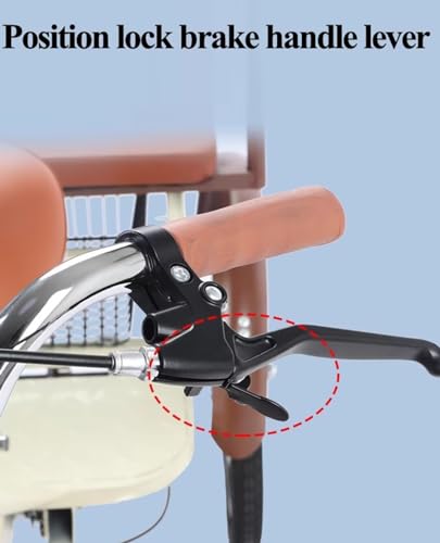 Triciclo Plegable para Adultos con Asiento Trasero miniatura 3