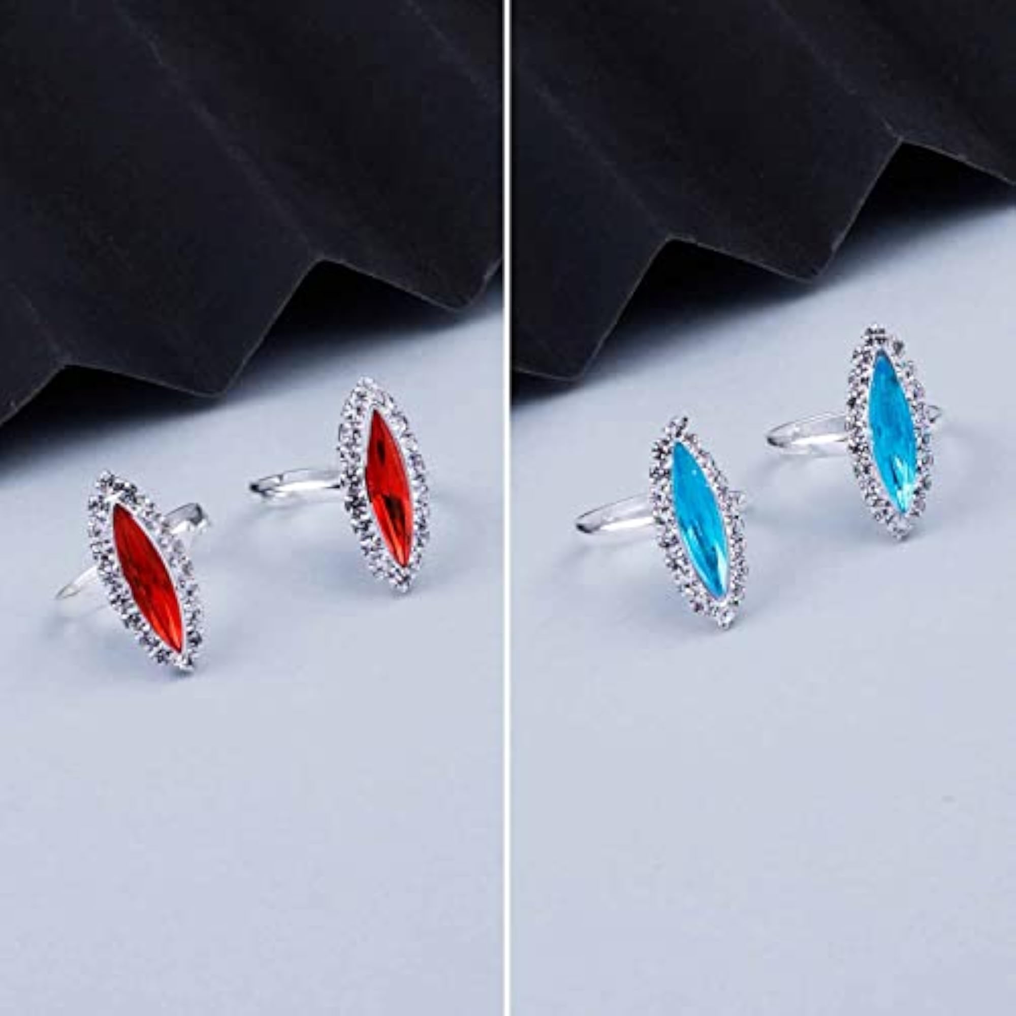 2 Pair Adjustable Silver Plated Bichhiya Toe Rings