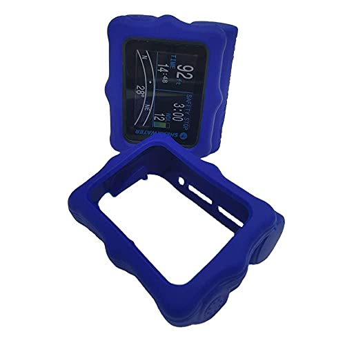Funda protectora de silicona para ordenador de buceo Perdix azul marino