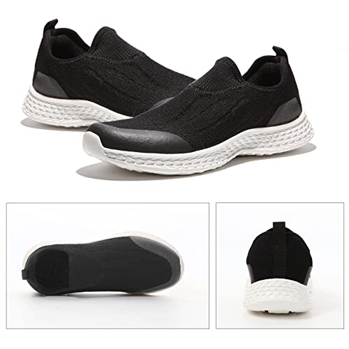 Men's Water Shoes Sports Aqua Shoes Quick-Dry Barefoot Slip On Shoes For Beach Swim River Pool Lake Walking Hiking Kayaking Surfing Driving (Black, Adult, Men, Numeric_11, Numeric, Us_Footwear_Size_System, Medium) #TOP3