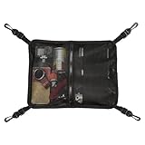 Deck Bag - 4-Hook Water-Sports Organizer Pouch - Paddleboard Deck Storage Bag - for Fishing Expedition Surfing Diving Marine Research Cell Phone Keys Bottle