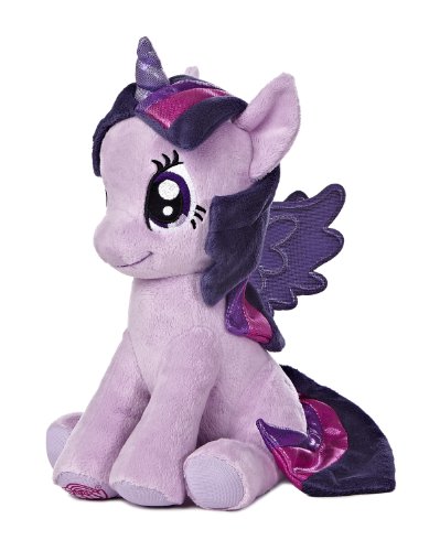 Aurora World My Little Pony Seated Princess Twilight Sparkle Pony Plush, 10