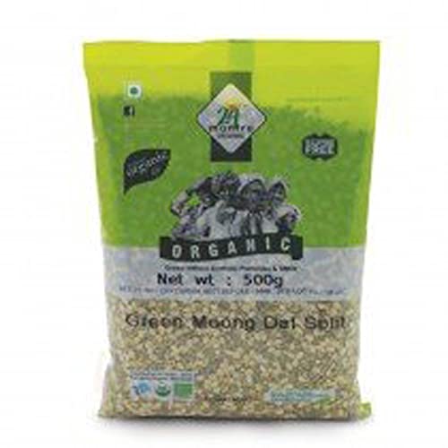 Image of 24 Mantra Organic -Green Moong Dal Split, 1kg