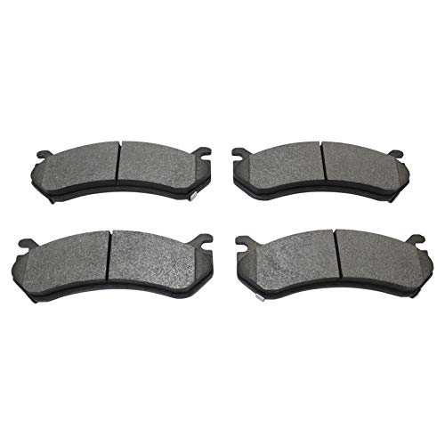 Image of TRQ Rear Brake Pad and Rotor Kit Semi-Metallic Compatible with 01-06 Sierra 1500 HD 04 Sierra 2500 04-05 2500 HD 03-06 Silverado 1500 Silverado 03-05 Suburban