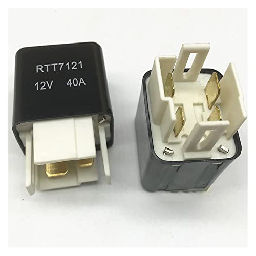 Relais RTT7121 4 broches 12V pour circuit électrique automobile
