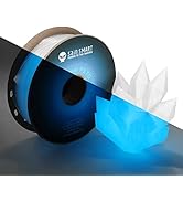 SainSmart Grow in The Dark Blue PETG Filament, 1.75mm PRO-3 PETG 3D Printer Filament, Glow Blue, ...