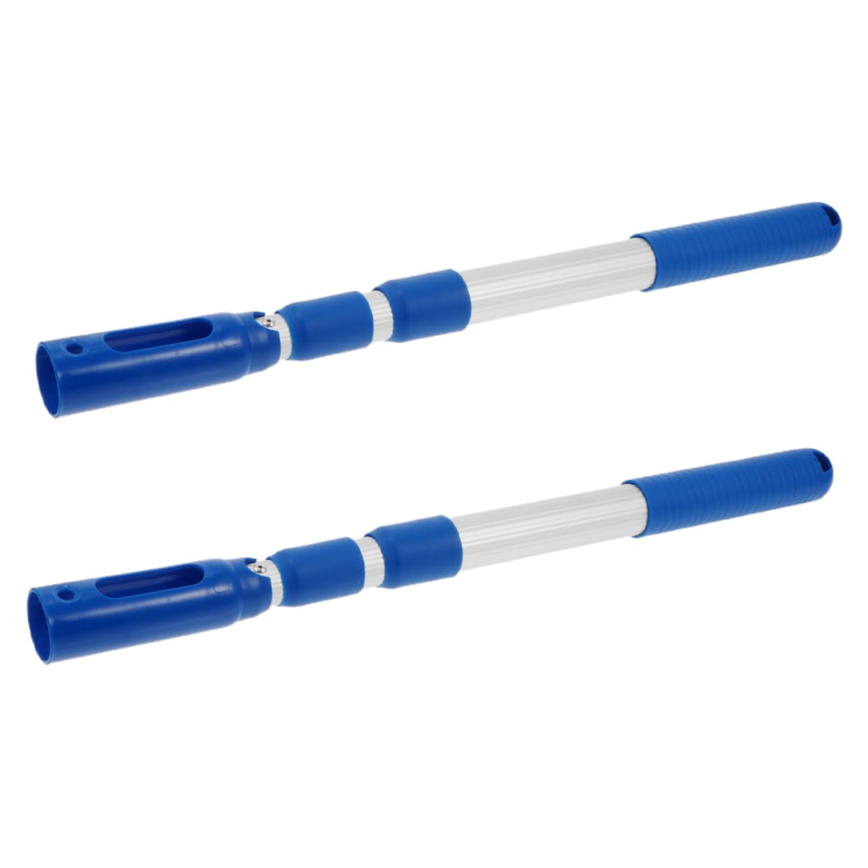 2piezas Pértiga Telescópica Salvavidas De Aluminio Extensible para Piscina para Pesca para Limpieza De Piscinas y Uso Lagos