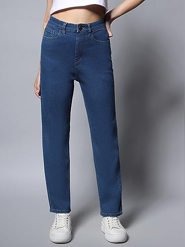 Image of HIGH Star Women's Straight Fit Mid Rise Jeans