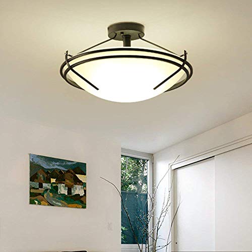 Plafonnier de chambre sans éblouissement avec éclairage acrylique moderne - 6