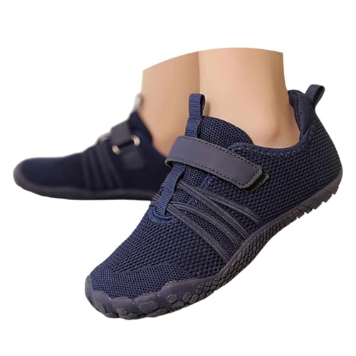 Kids Sneakers Outdoor Hiking Traction Lightweight Sports Shoes Anti Slip Walking Casual Hiking Boots for Ages 5-14y3