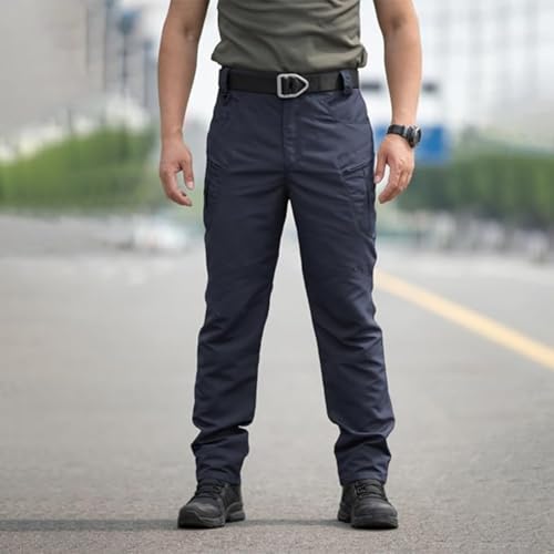 Tactical Cargo Pants for Men Stretch Multi Pockets Waterproof Hiking Pant Work Ripstop Trousers4