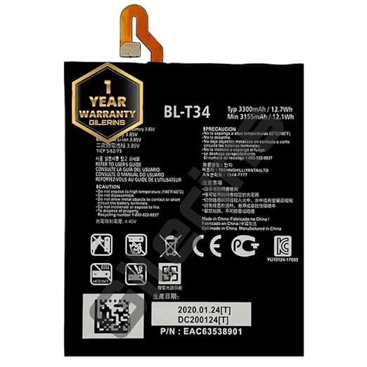 Image of Original BL-T34 Battery for LG V30 V30A H930 H932 LS998 Battery with 1 Year Warranty** (EE125)