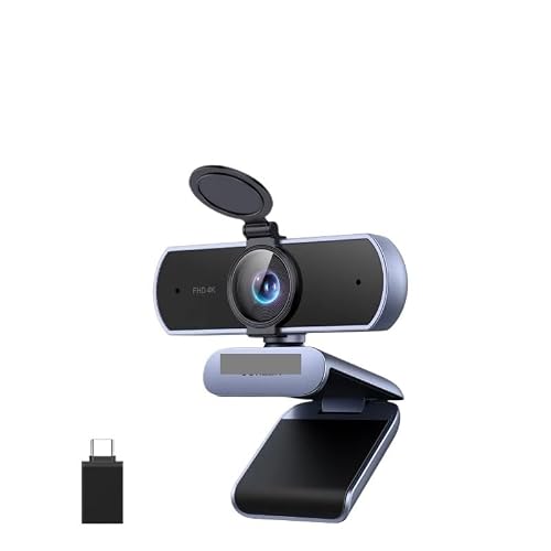 4K FHD 1080P �E�F�u�J���� 8MP PC�p�APDAF�I�[�g�A�f���A��AI�m�C�Y�L�����Z�����O�}�C�N�AZoom/Teams/Google Meet�p�E�F�u�J����(4K Webcam)