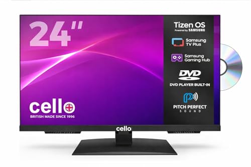 Cello C2426TZF TV/DVD LED Smart sin Marco de 24