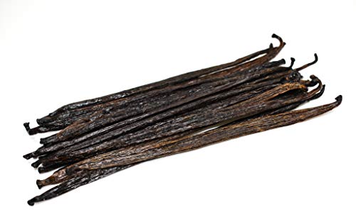 Slofoodgroup Bourbon Vanilla Beans From Indonesia | Gourmet Vanilla Planifolia | Vanilla Beans From The Spice Islands ( 10 Vanilla Beans) #TOP3