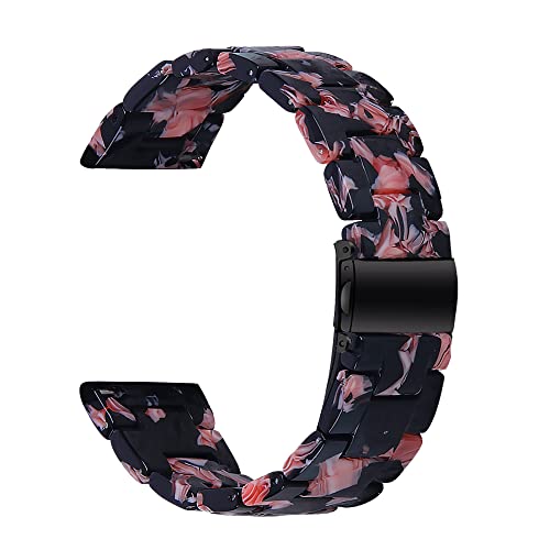 Correa de resina de 20 mm para Garmin VENU 2 Plus para sustituir pulsera original en talla XL